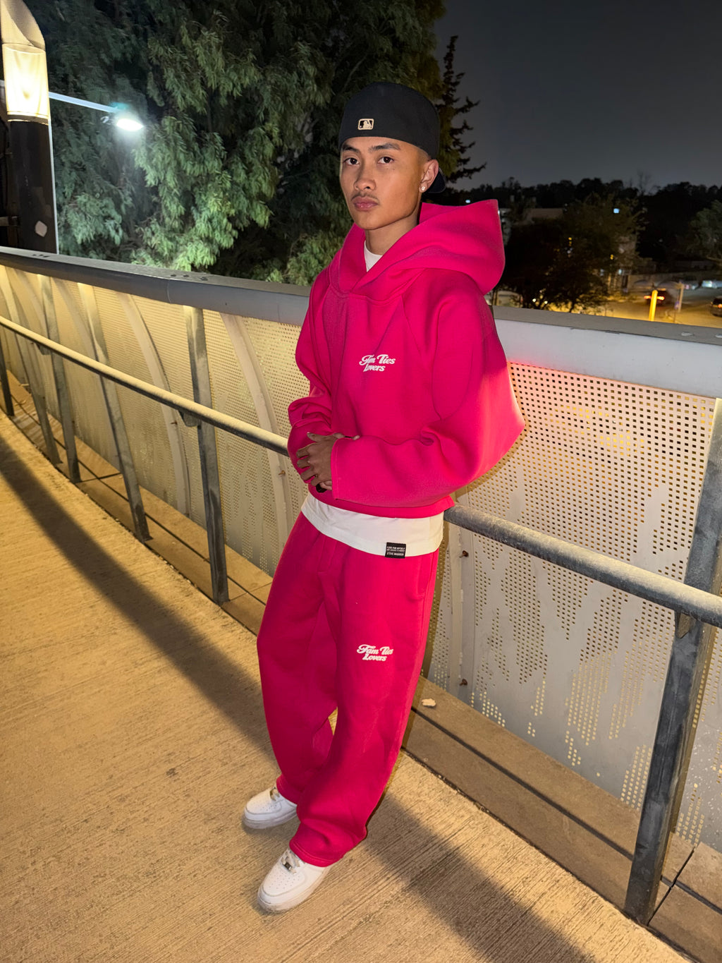 Oversized Tracksuit Vice Pink