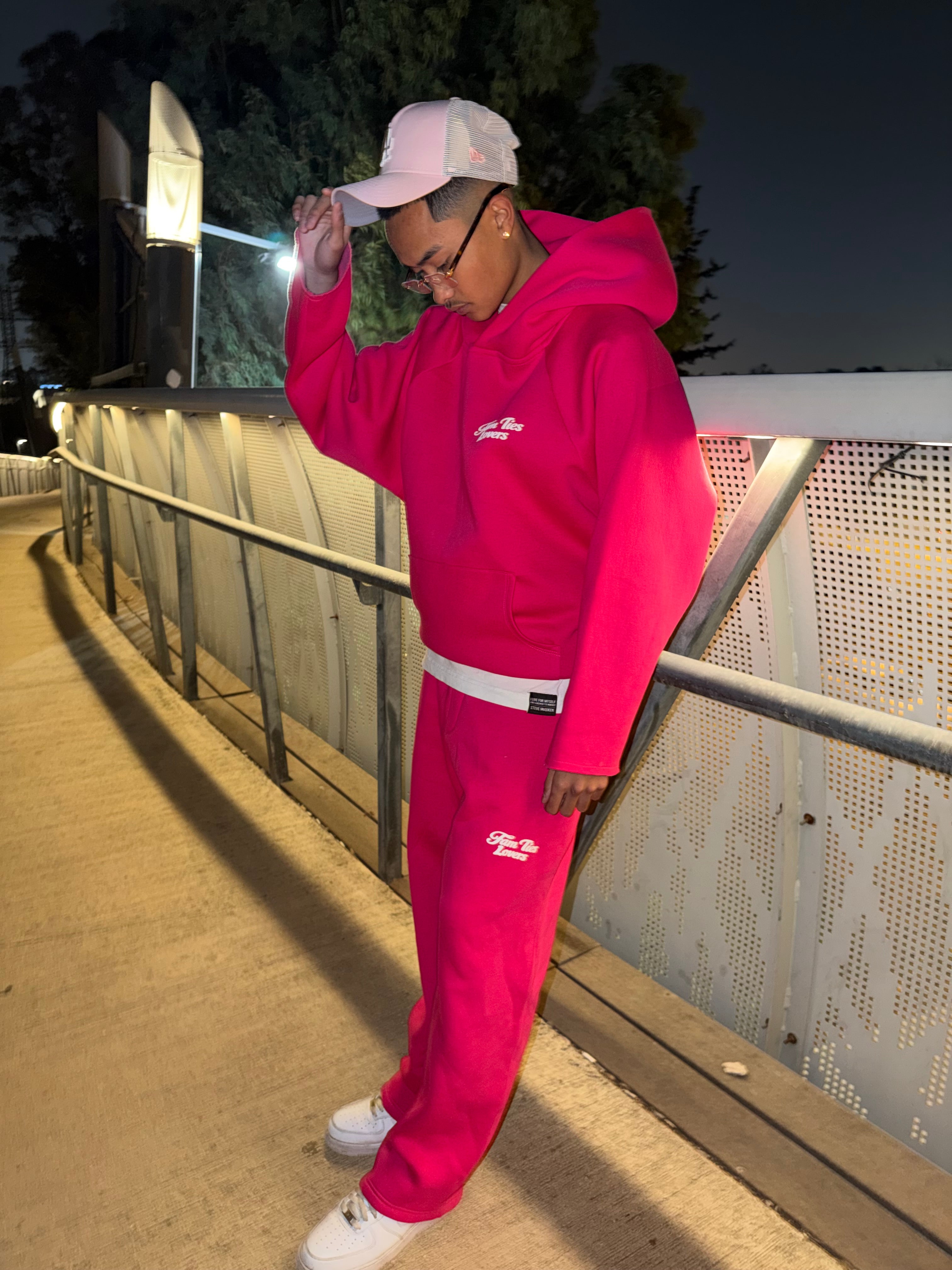 Oversized Tracksuit Vice Pink