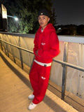 Oversized Tracksuit Valentine Red