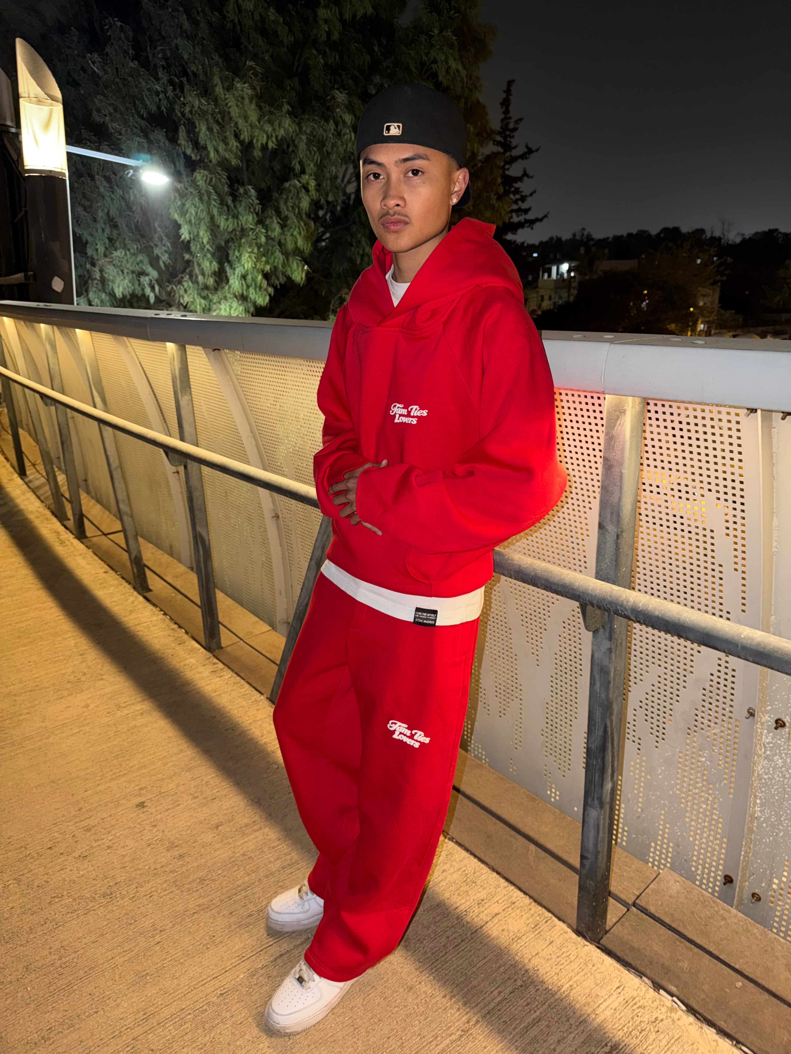 Oversized Tracksuit Valentine Red
