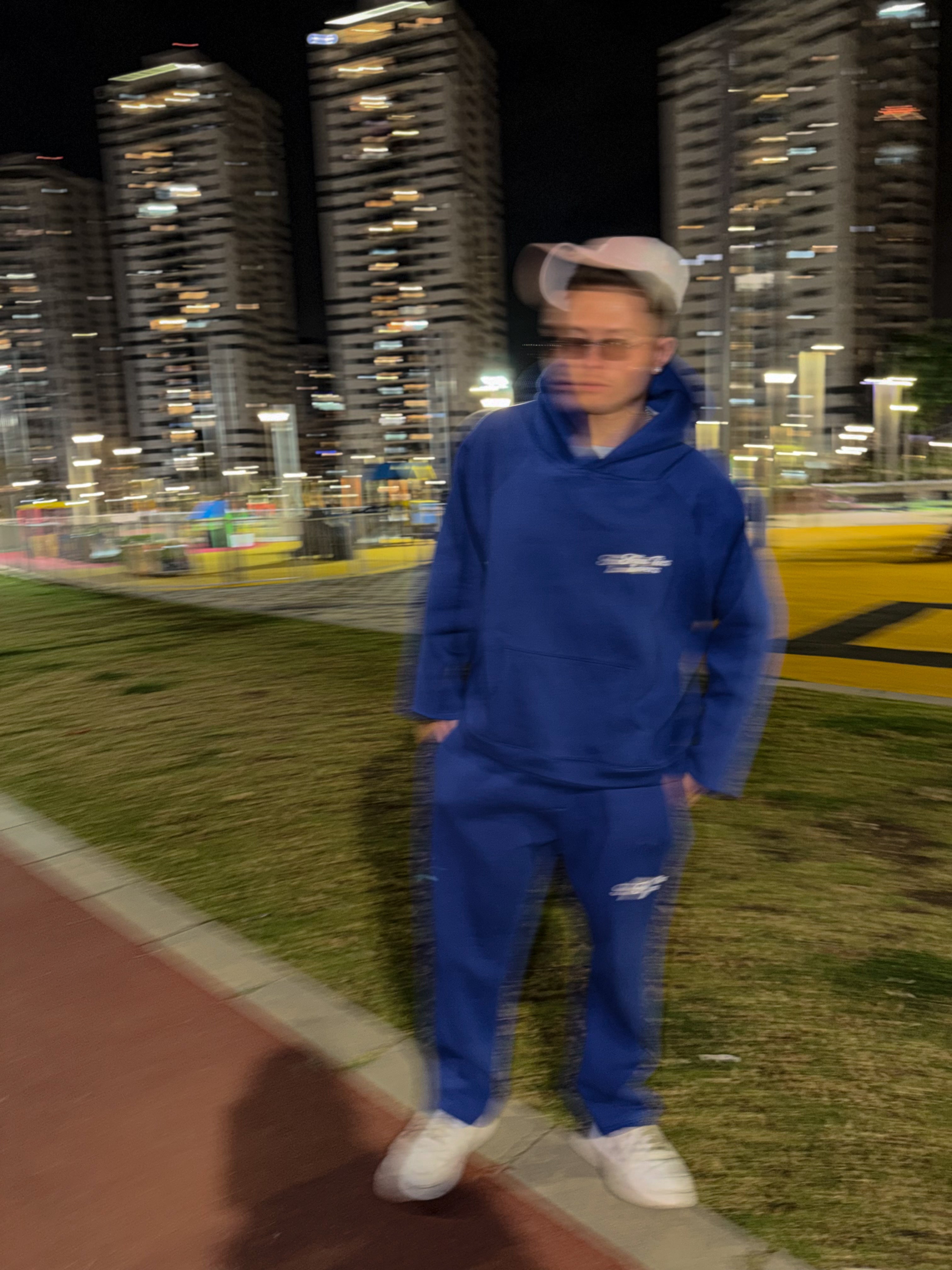 Oversized Tracksuit Royal Street Blue