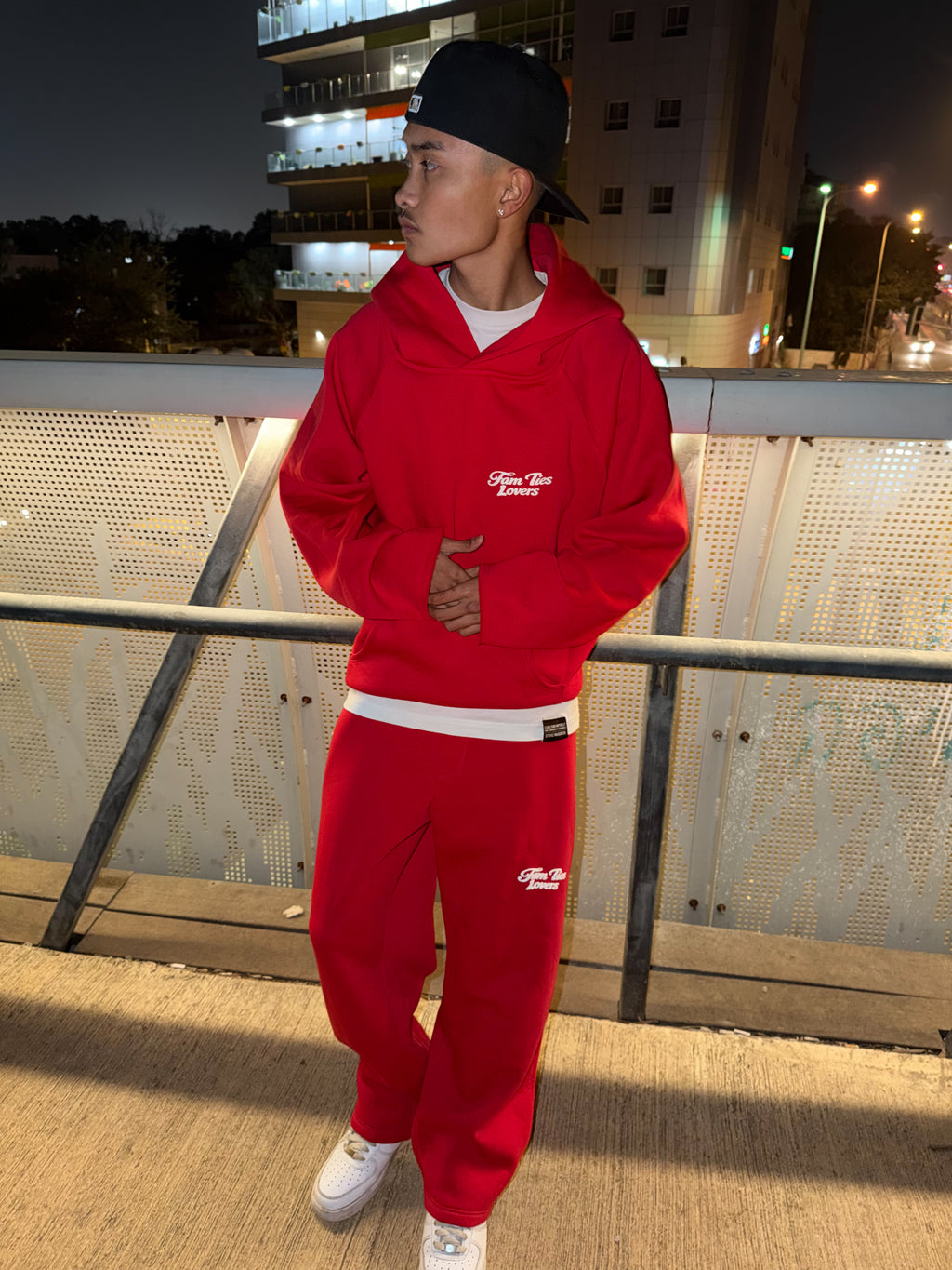 Oversized Tracksuit Valentine Red